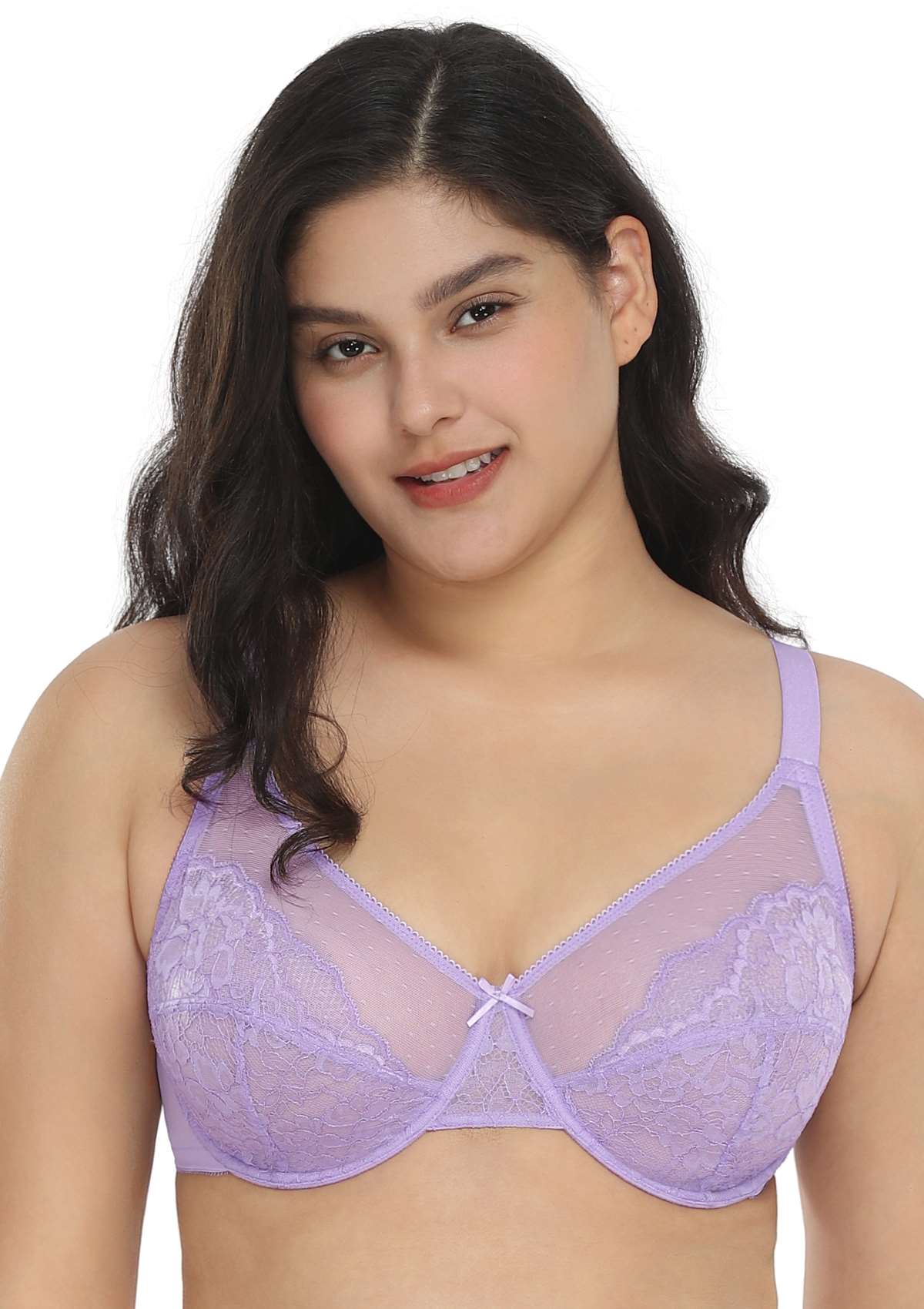 Enchante Unlined Lace Underwire Bra