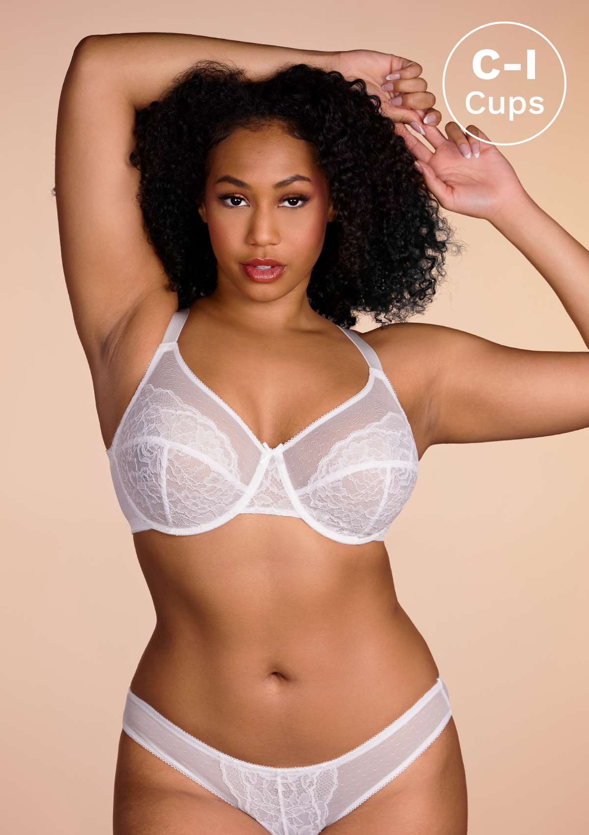 Enchante White Lace Underwire Bra