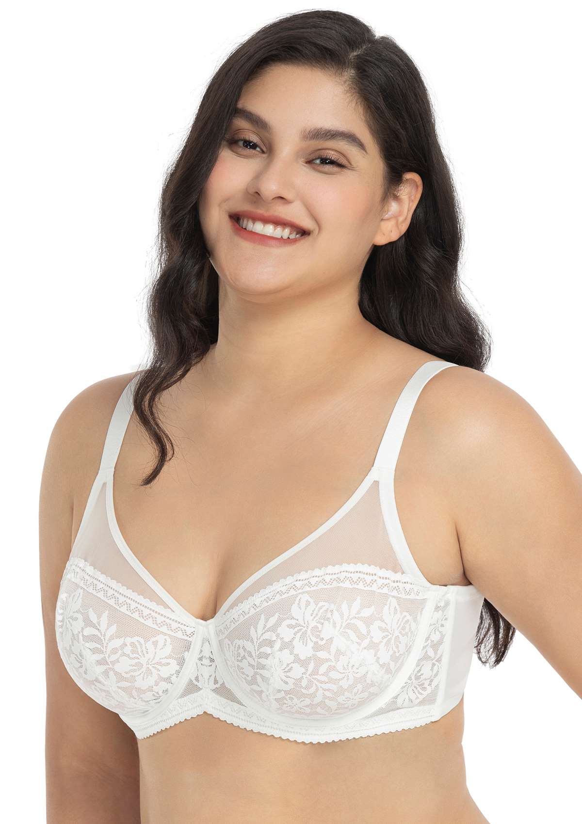 Gladioli Lace Unlined Underwire Bra