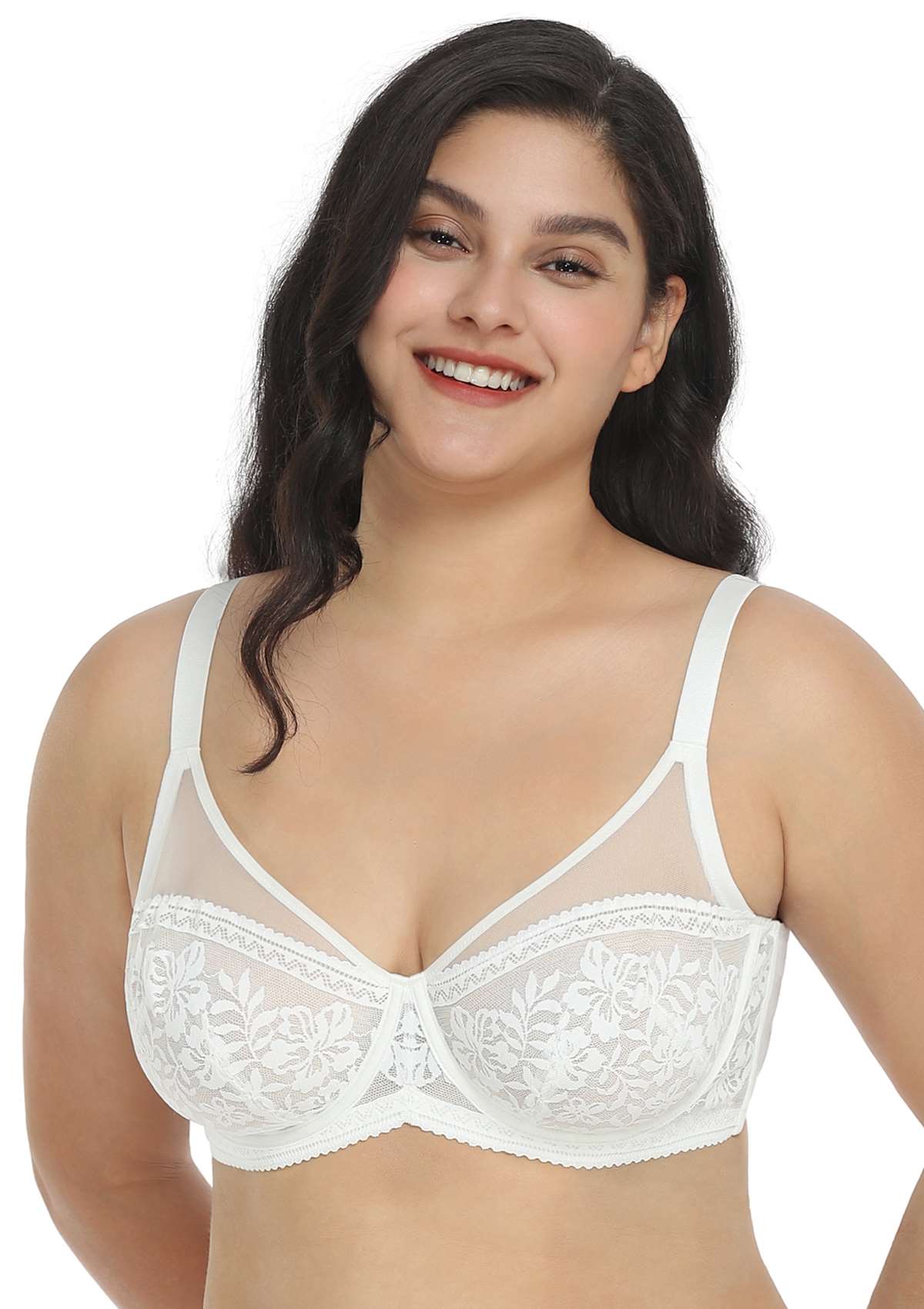 Gladioli Lace Unlined Underwire Bra