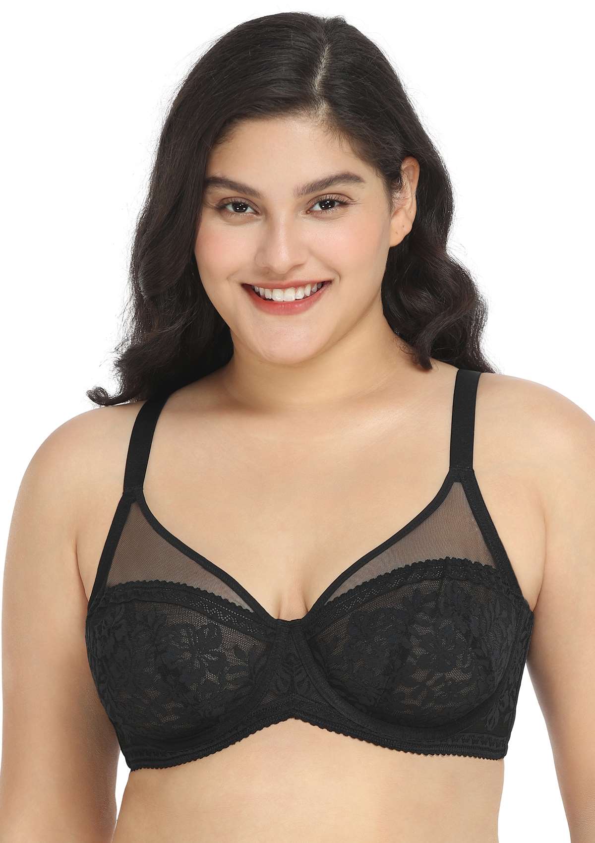 Gladioli Lace Unlined Underwire Bra