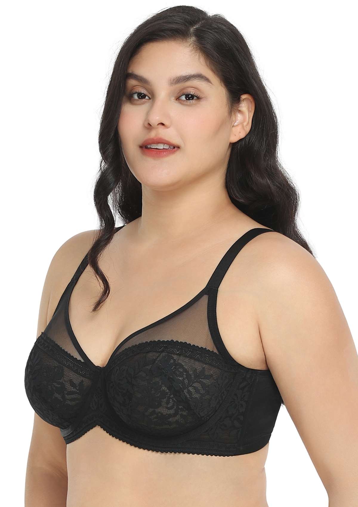 Gladioli Lace Unlined Underwire Bra