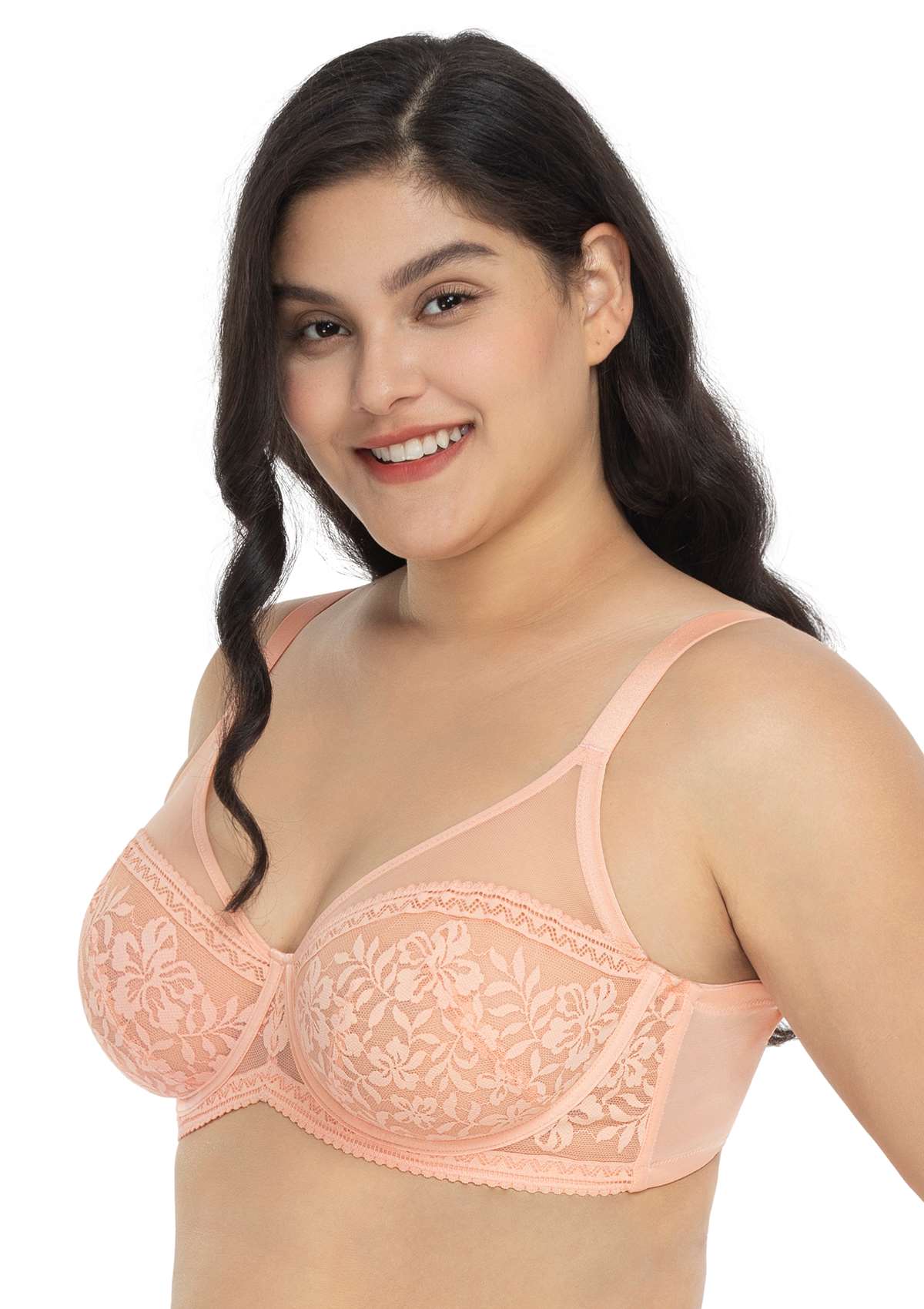 Gladioli Lace Unlined Underwire Bra