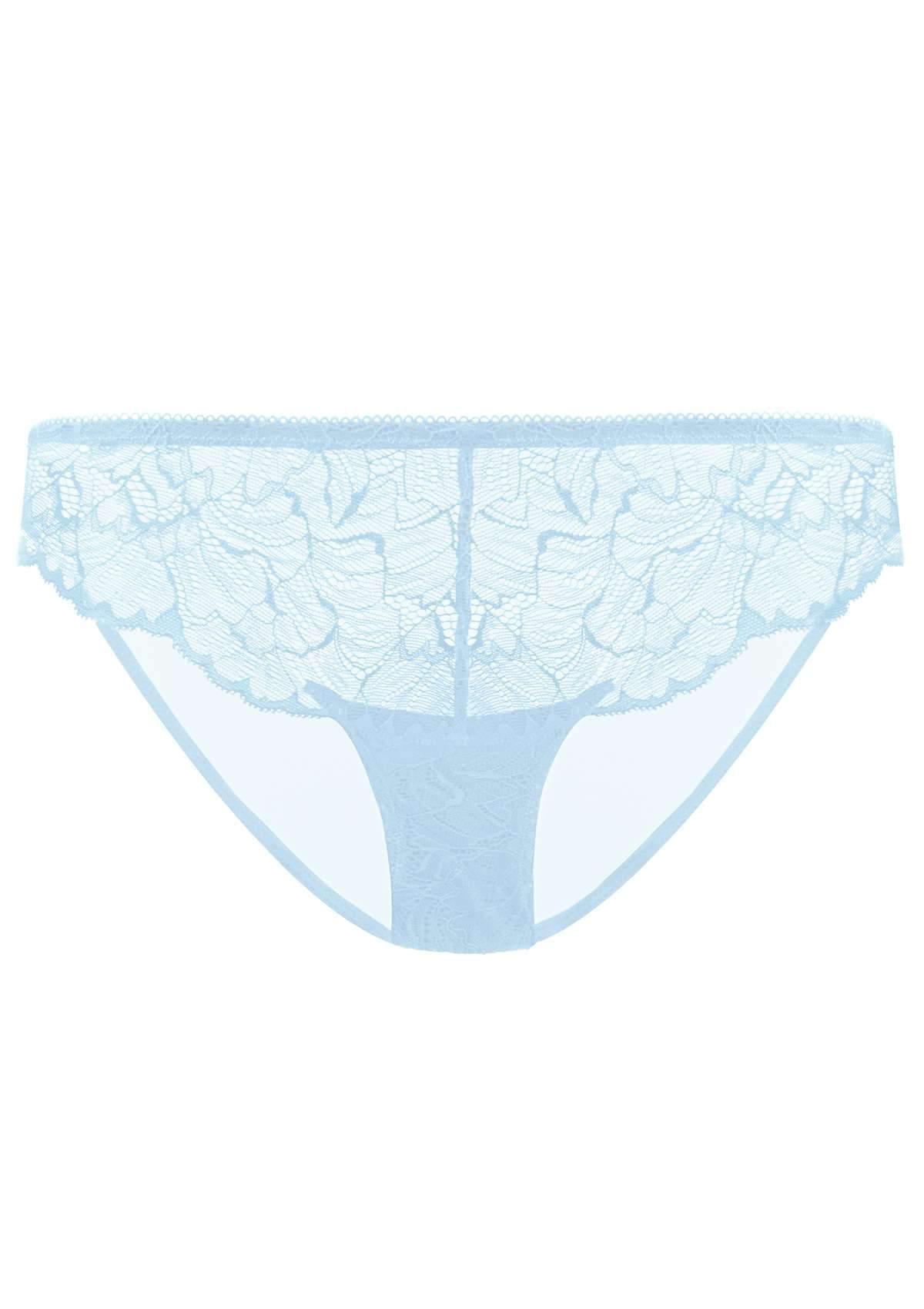 HSIA Blossom Storm Blue Lace Bikini Underwear