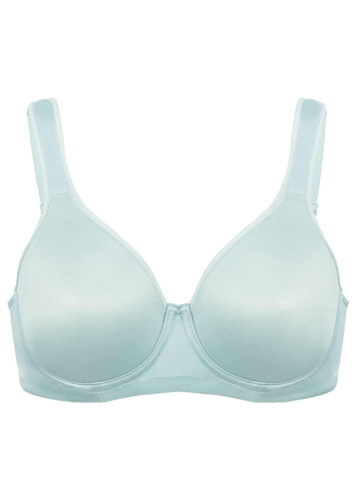 HSIA Blue Unlined Full Coverage Minimizer Bra