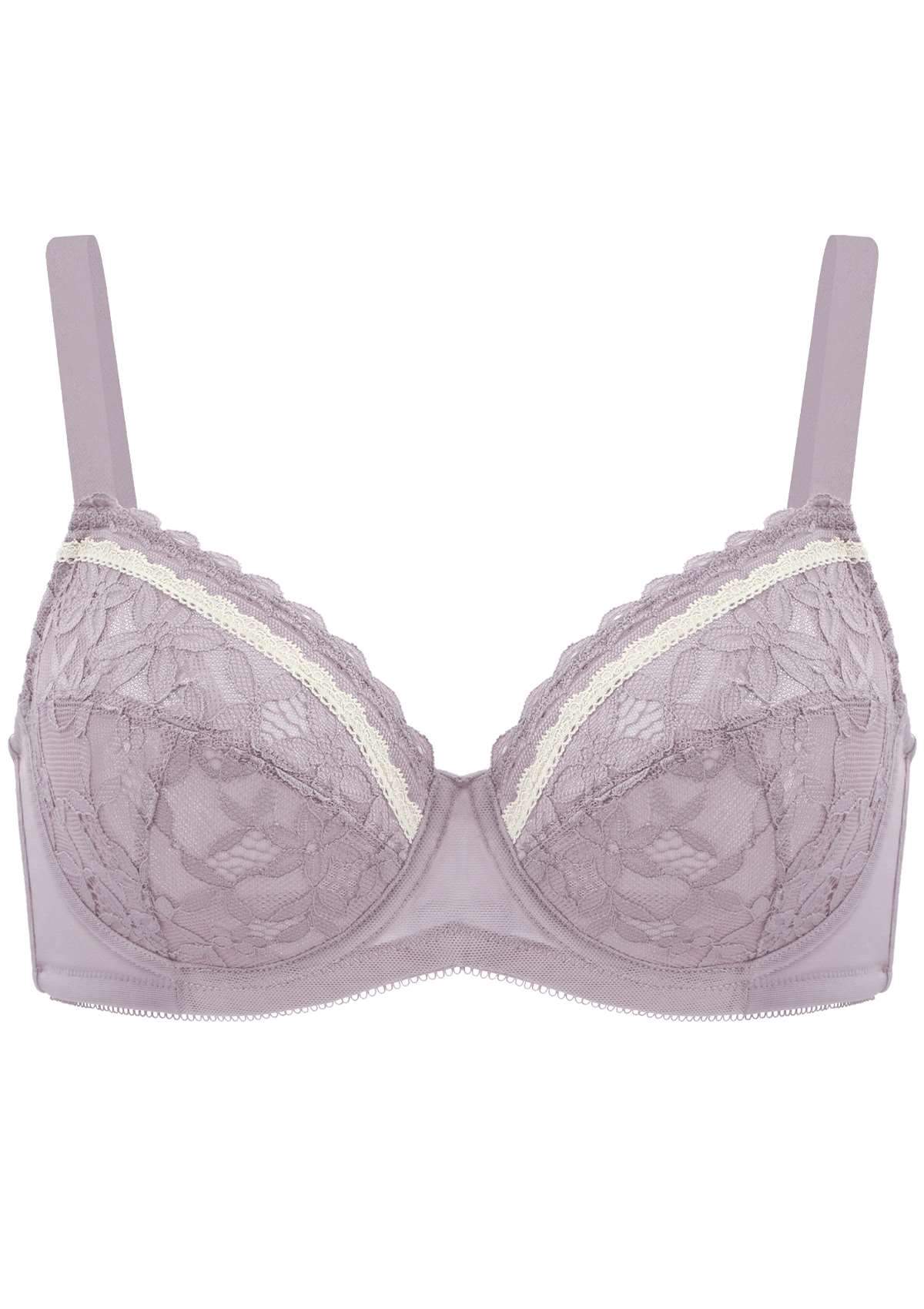 Jessamine Contrast Color Lace Underwire Bra