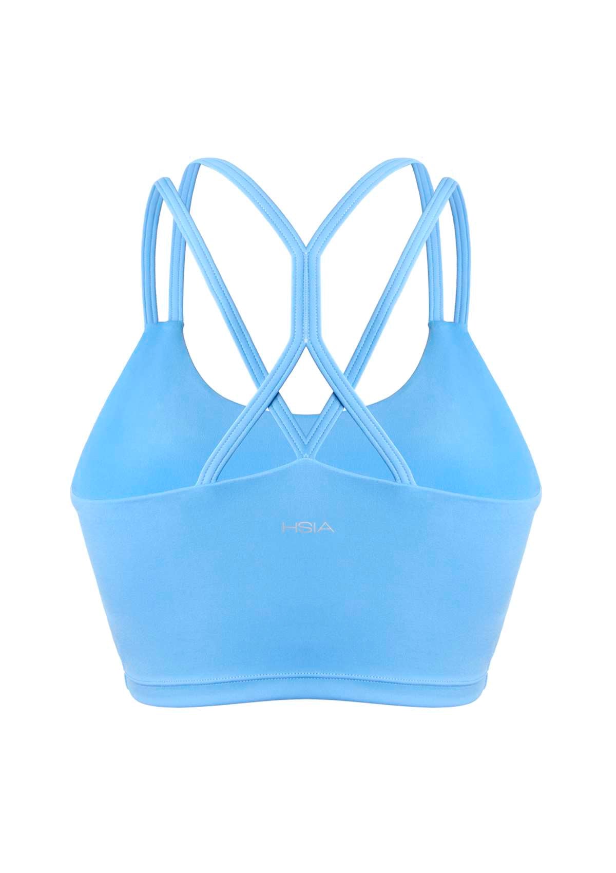 LEAPX Wireless Low-Impact Crisscross Padded Sports Bra