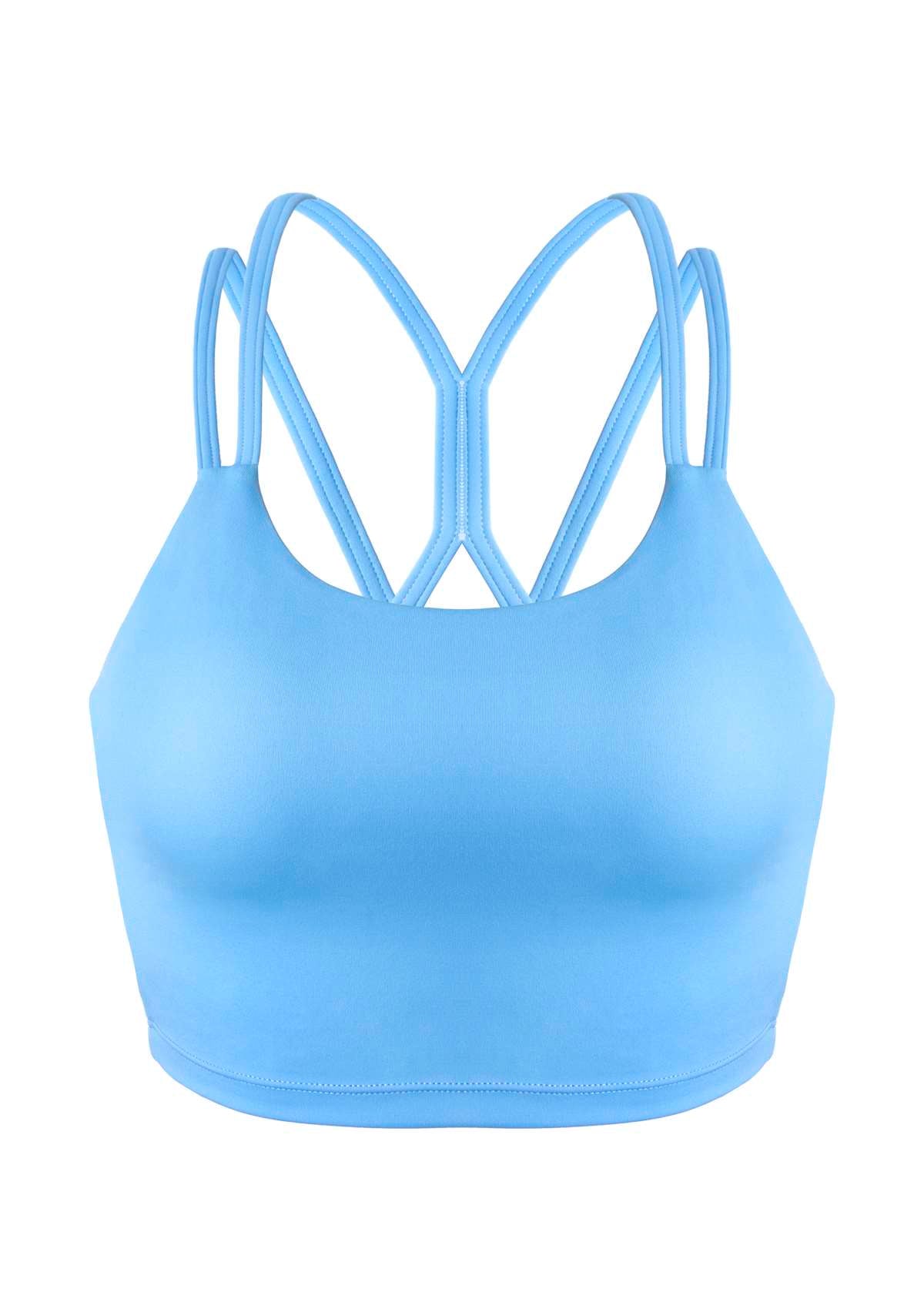 LEAPX Wireless Low-Impact Crisscross Padded Sports Bra