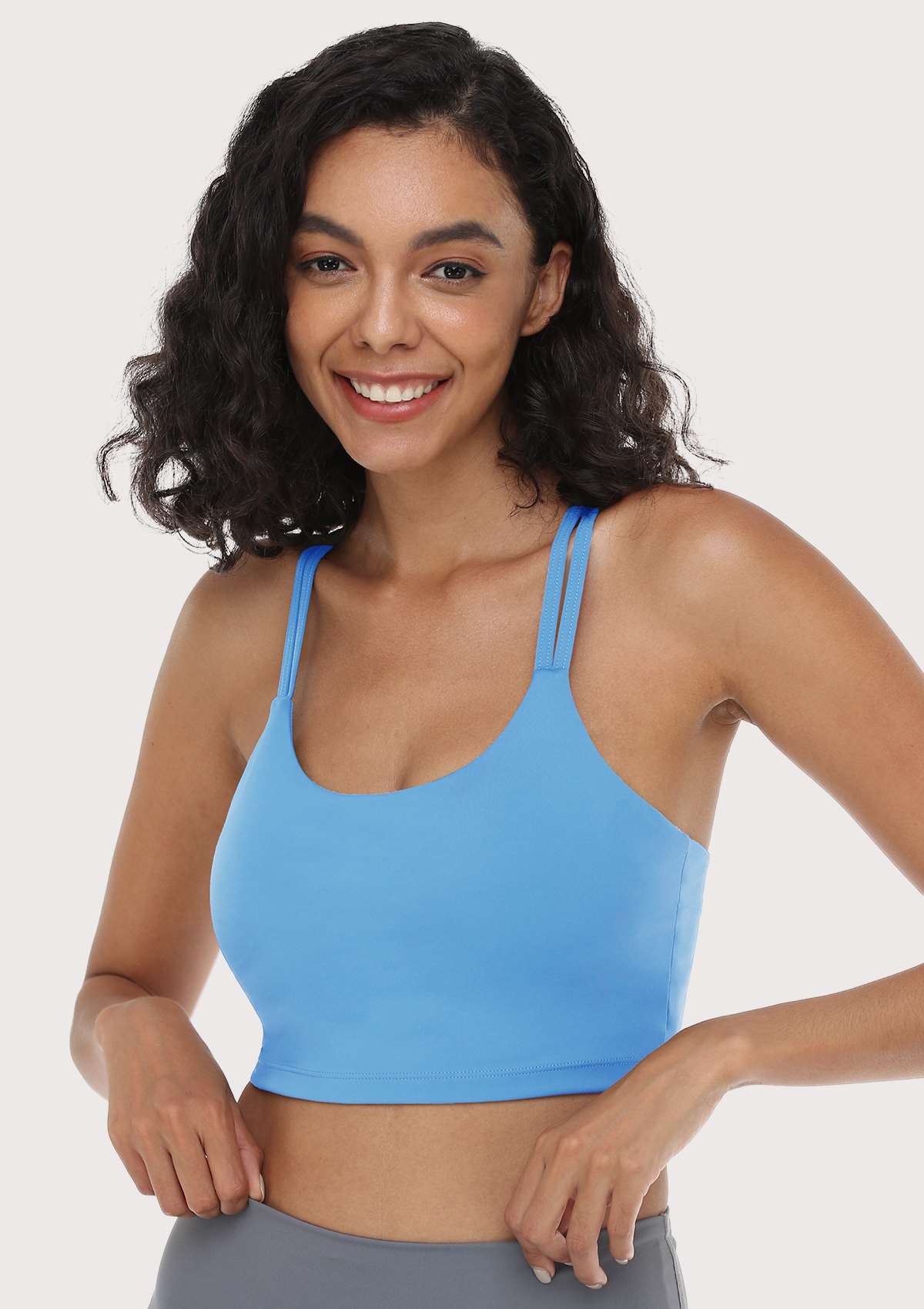 LEAPX Wireless Low-Impact Crisscross Padded Sports Bra