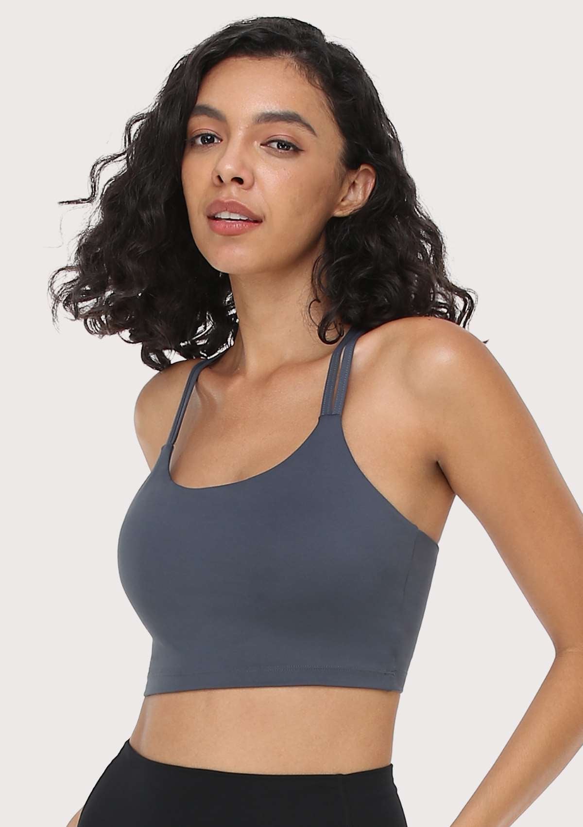 LEAPX Wireless Low-Impact Crisscross Padded Sports Bra