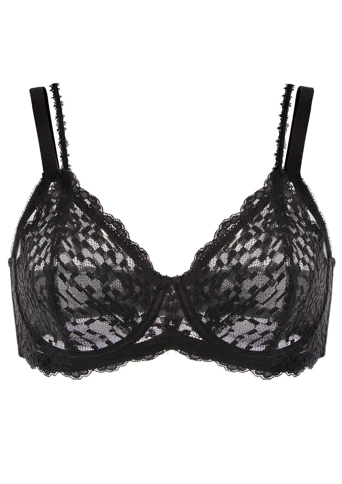 Overkill Double Straps Full Lace Bra