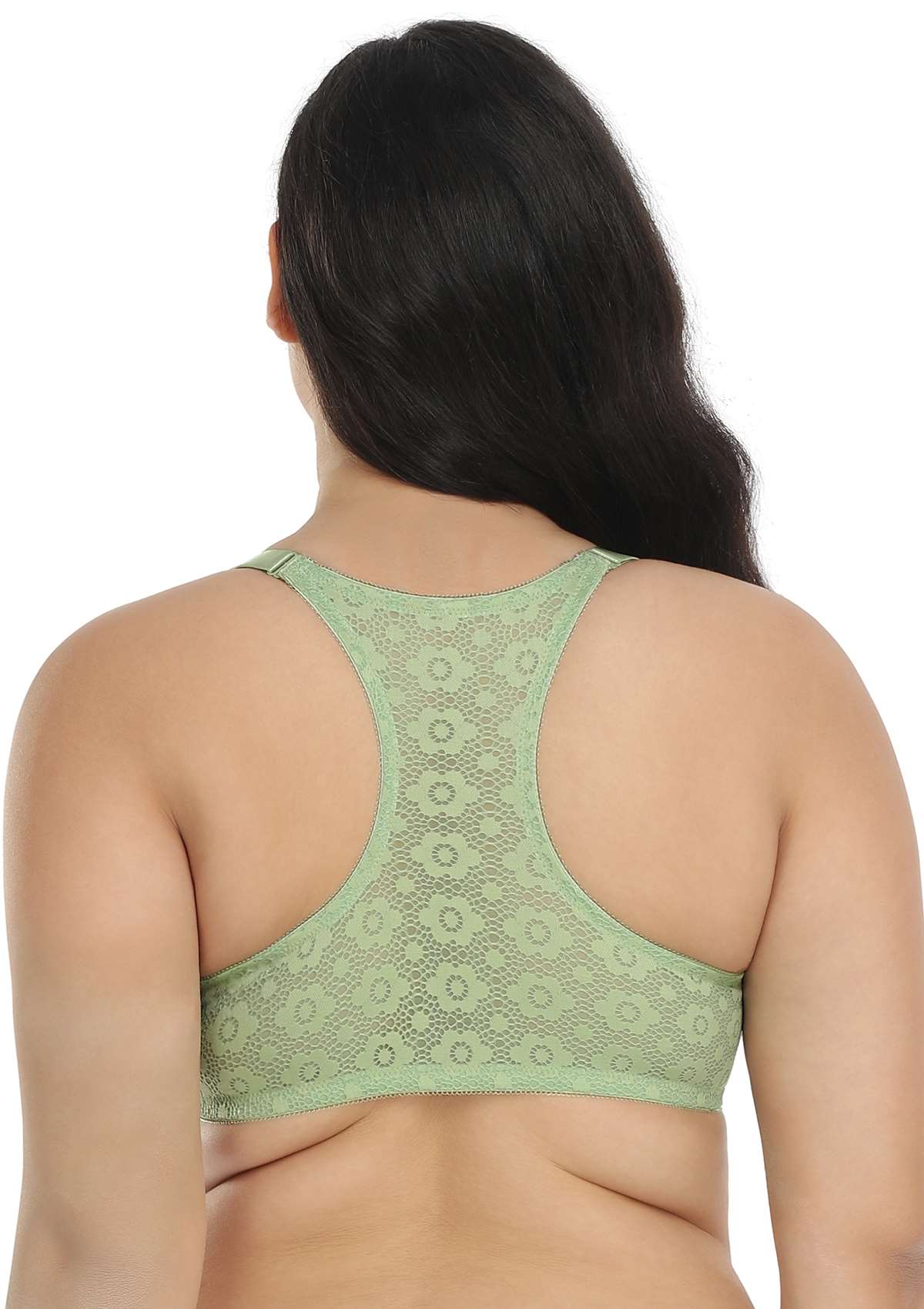 Serena Front-Close Lace-Back Underwire Bra