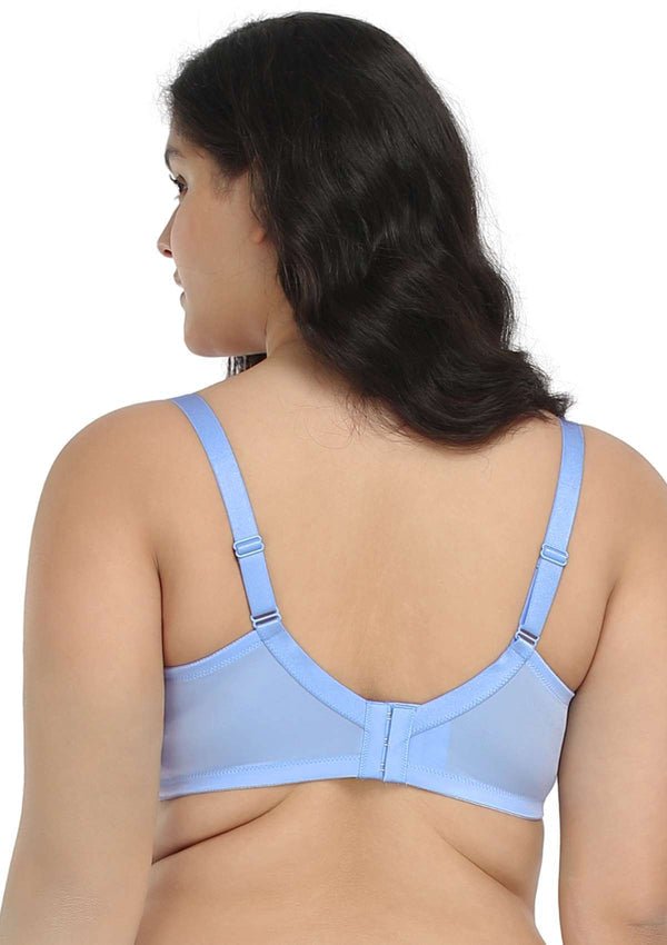 HSIA Horizon Blue Sunflower Underwire Lace Bra