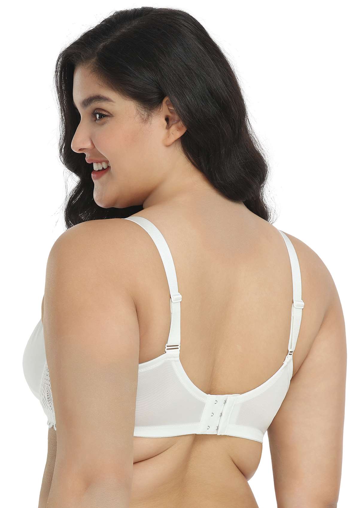 Pretty Secrets Lace Trim Underwire Bra