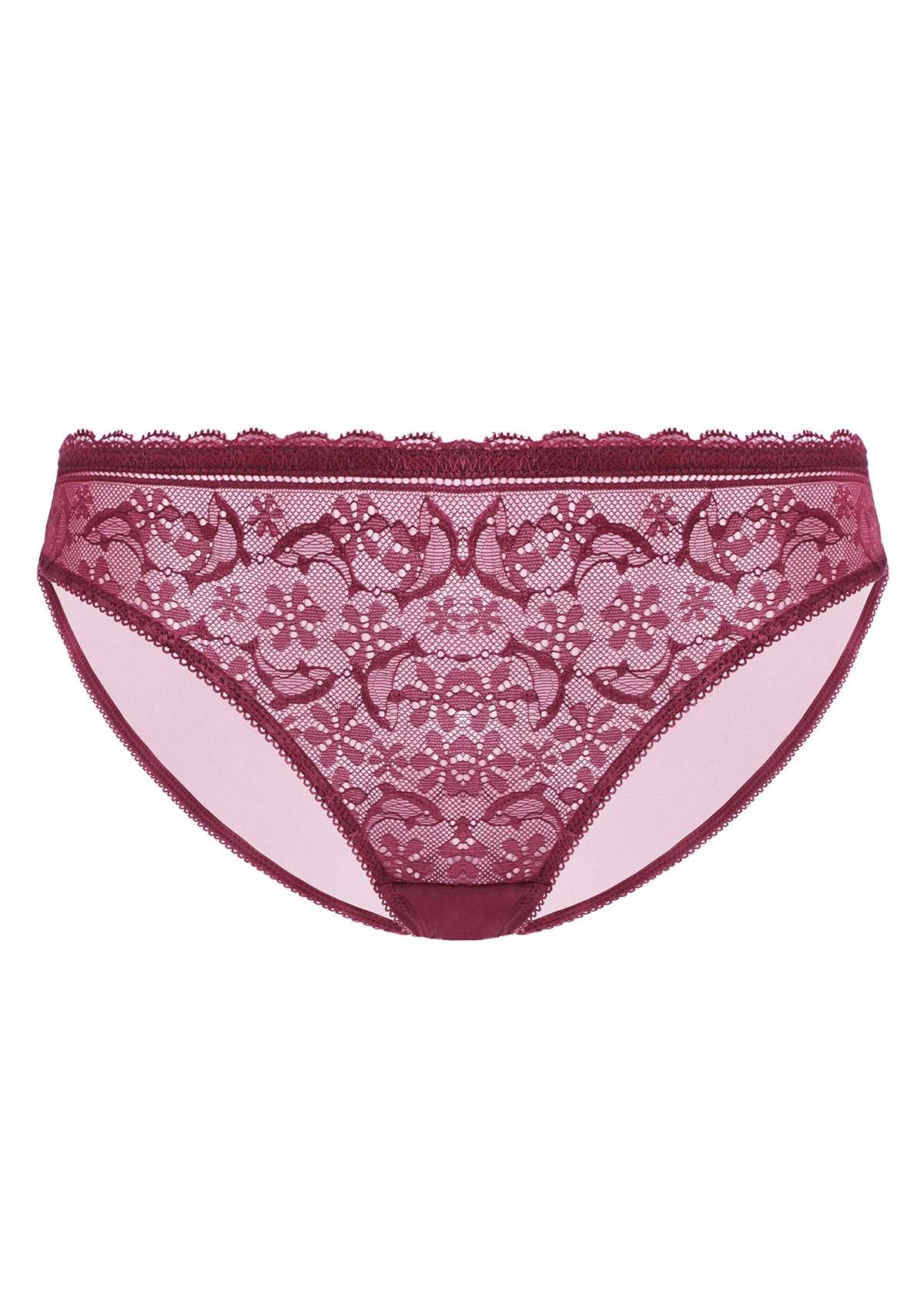 Anemone Lace Dolphin Mid-low Rise Bikini Underwear