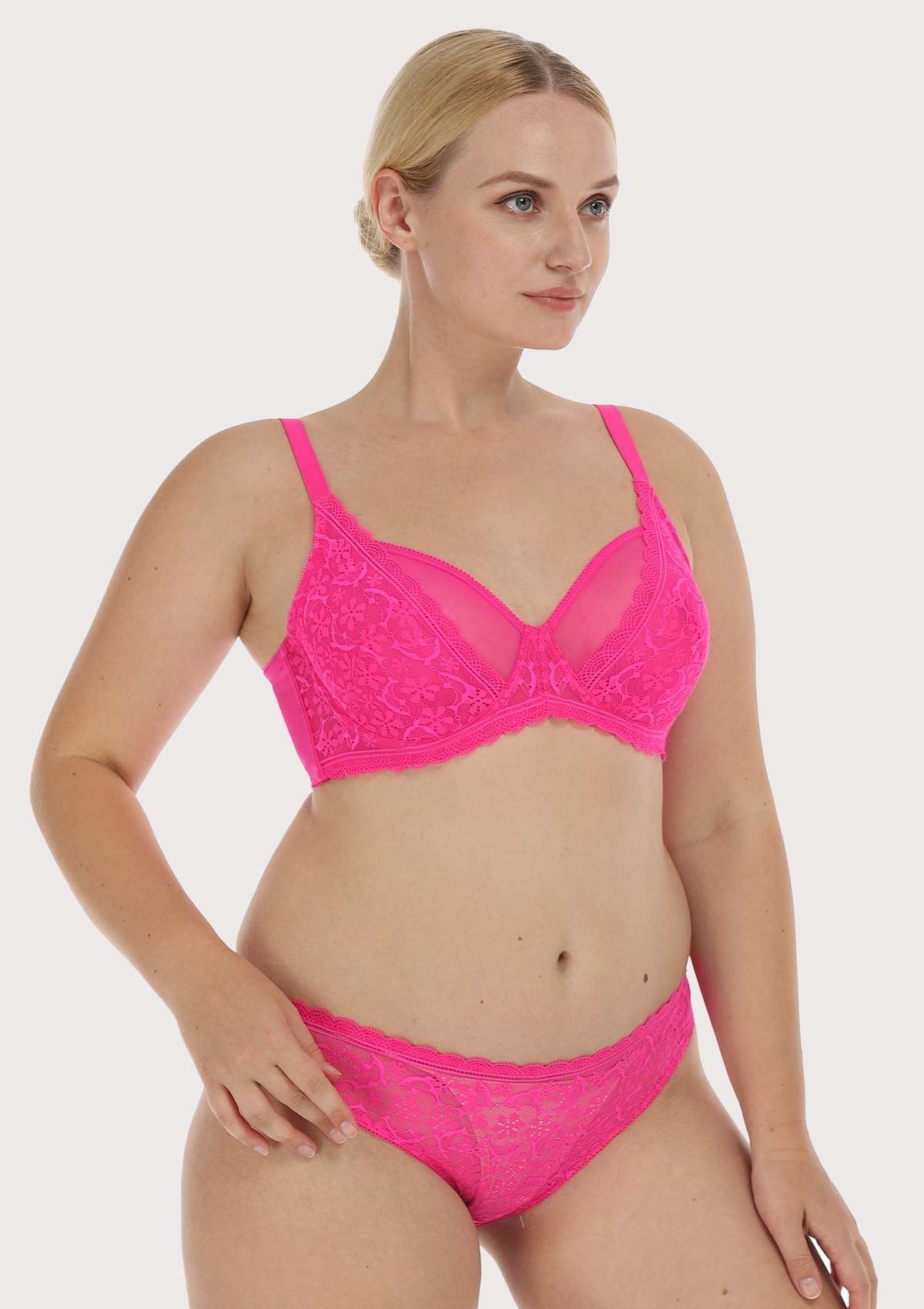 Anemone Lace Dolphin Unlined Bra