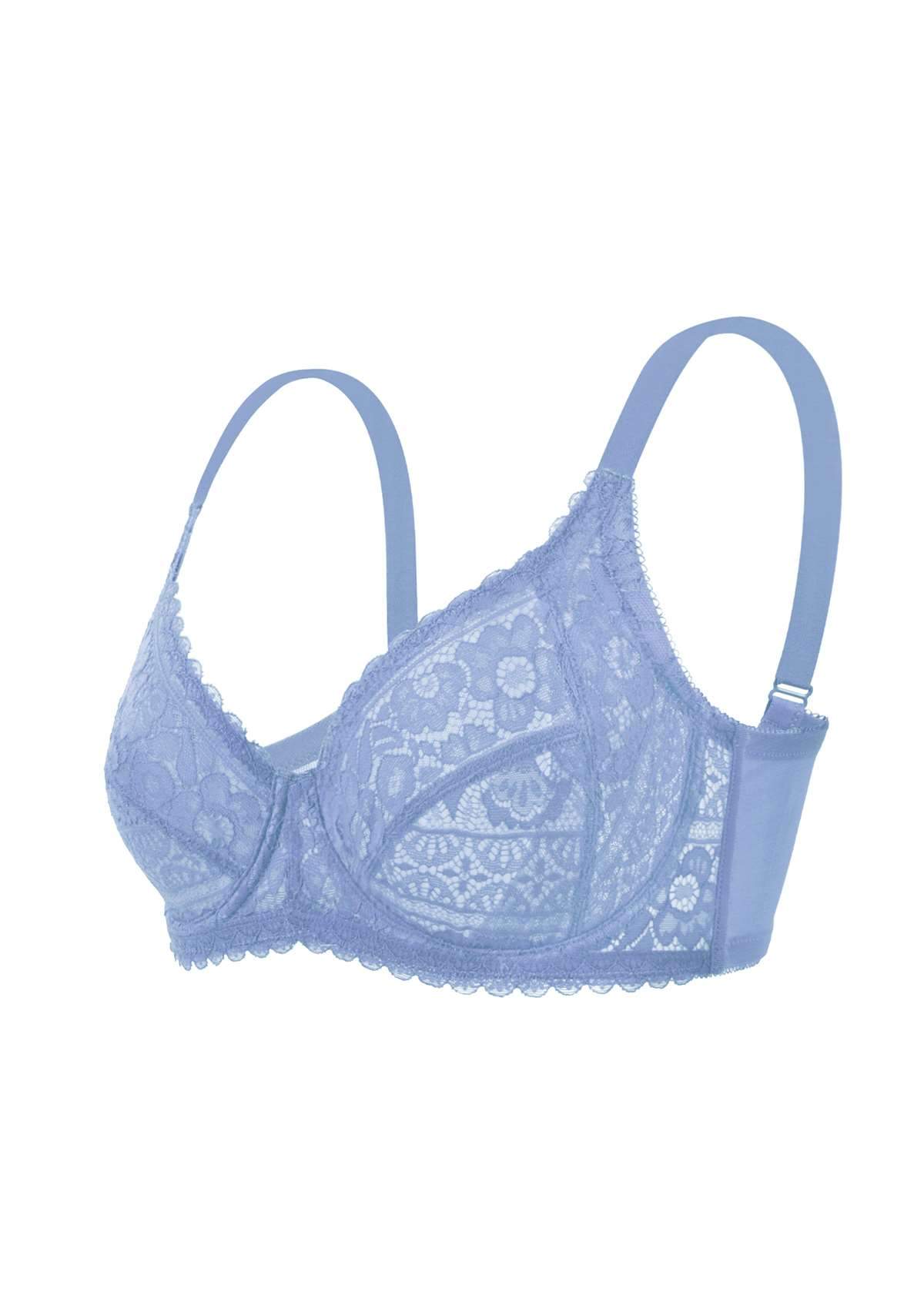 HSIA Leaf Flower Lace Unlined Bra