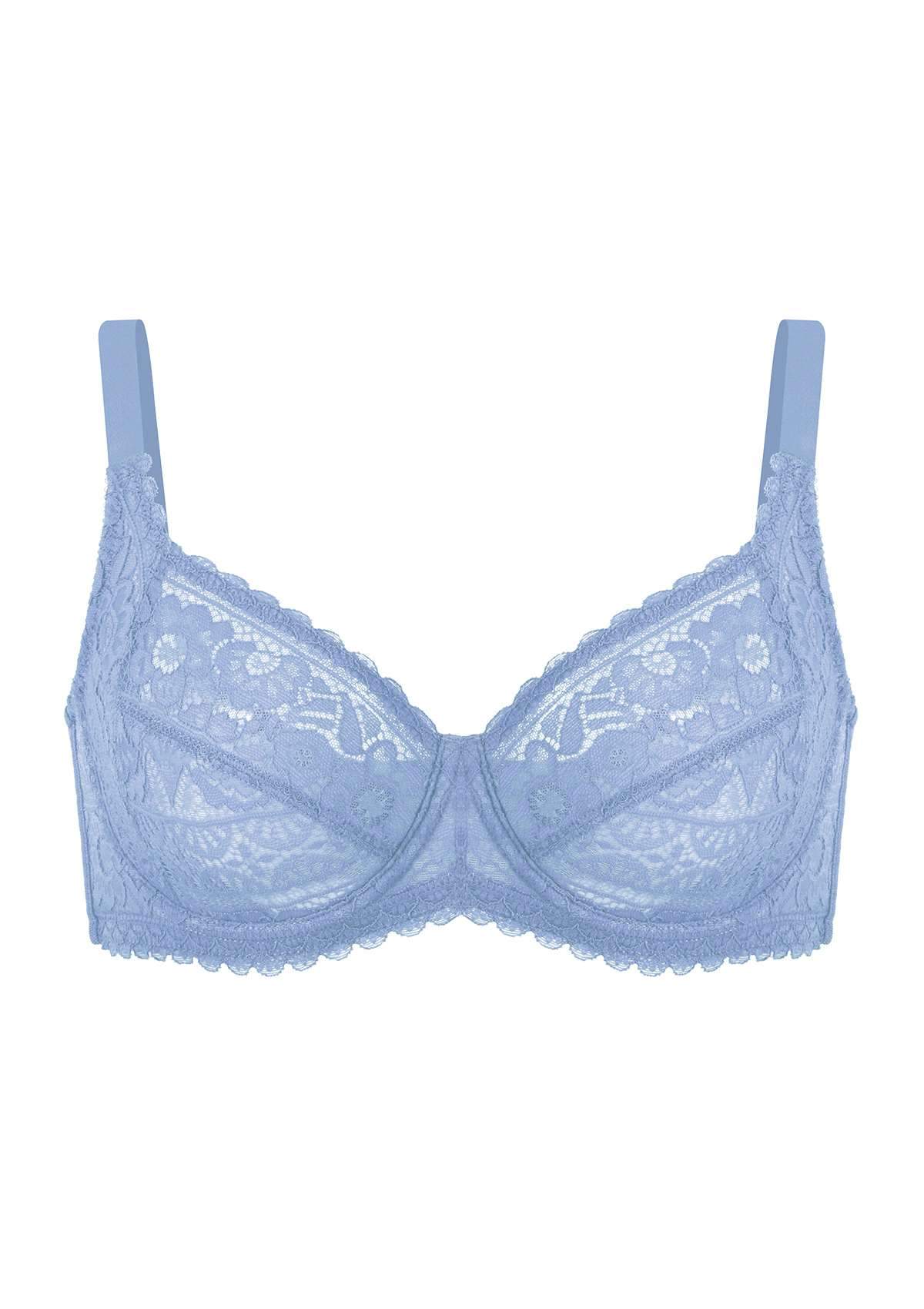 HSIA Leaf Flower Lace Unlined Bra