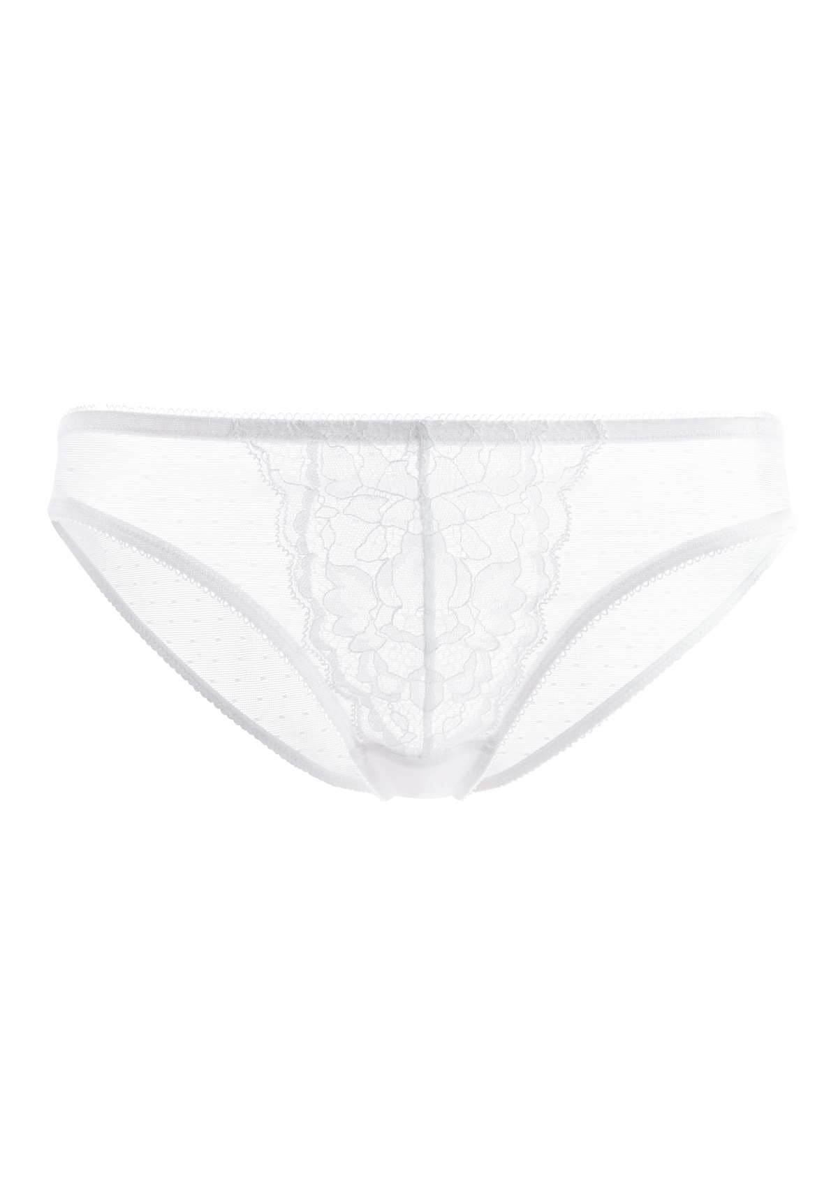 Enchante Lace Mid Rise Bikini Underwear