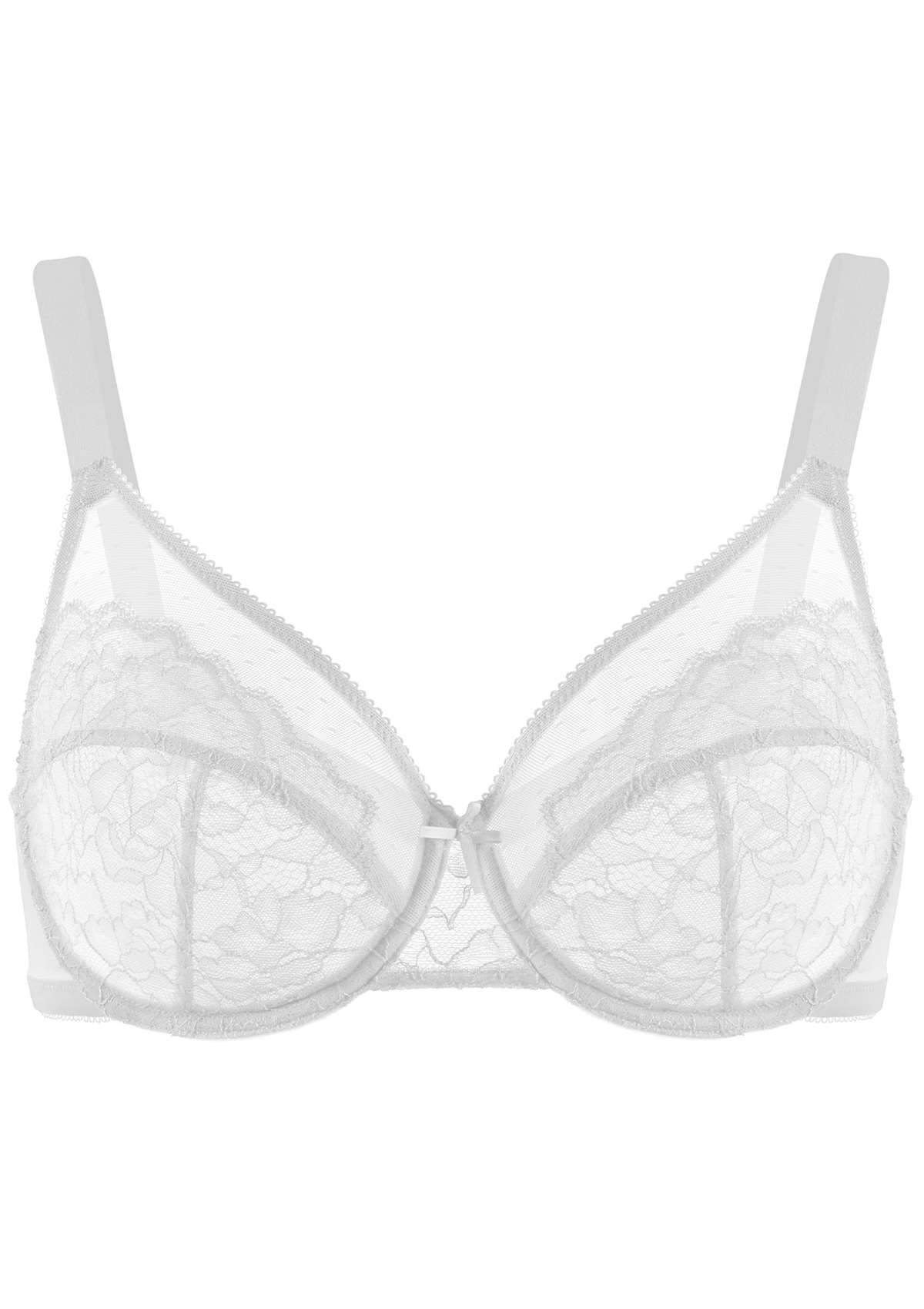 Enchante White Lace Underwire Bra