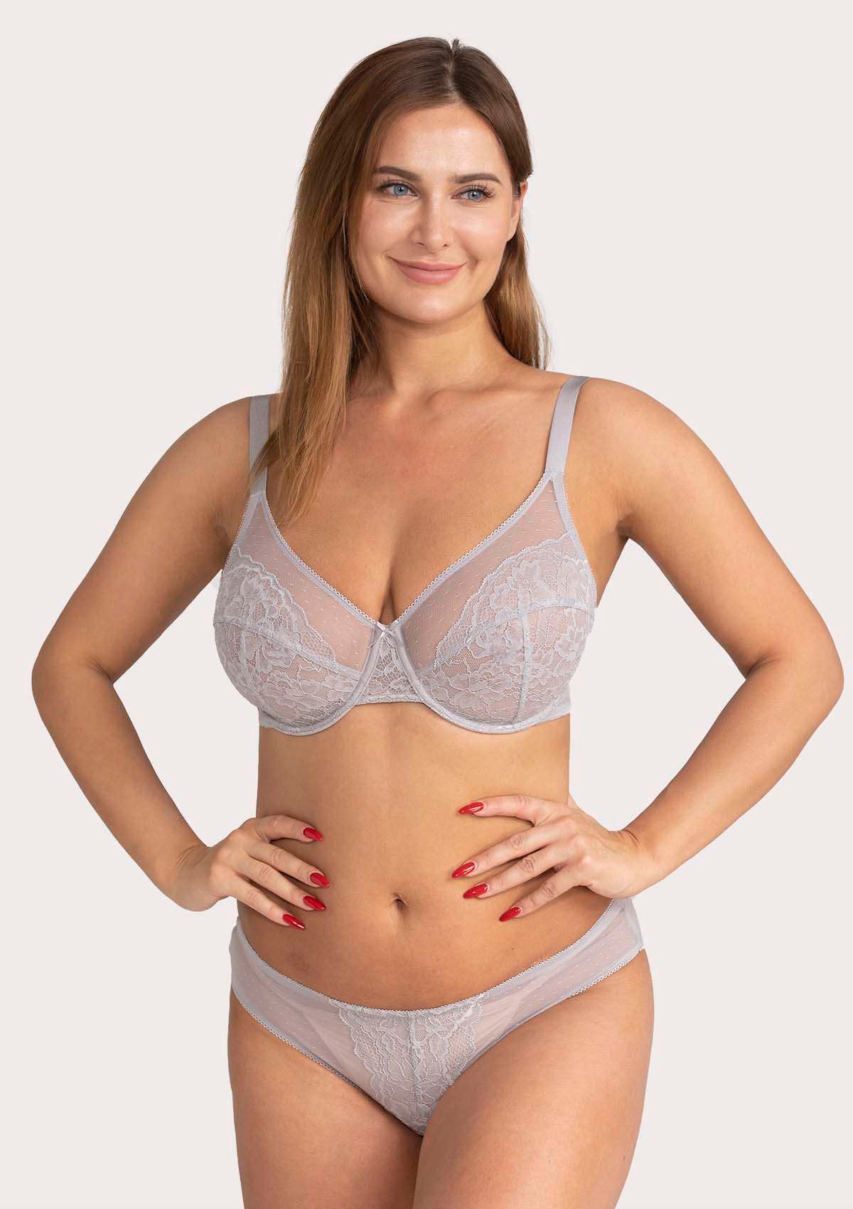 Enchante White Lace Underwire Bra