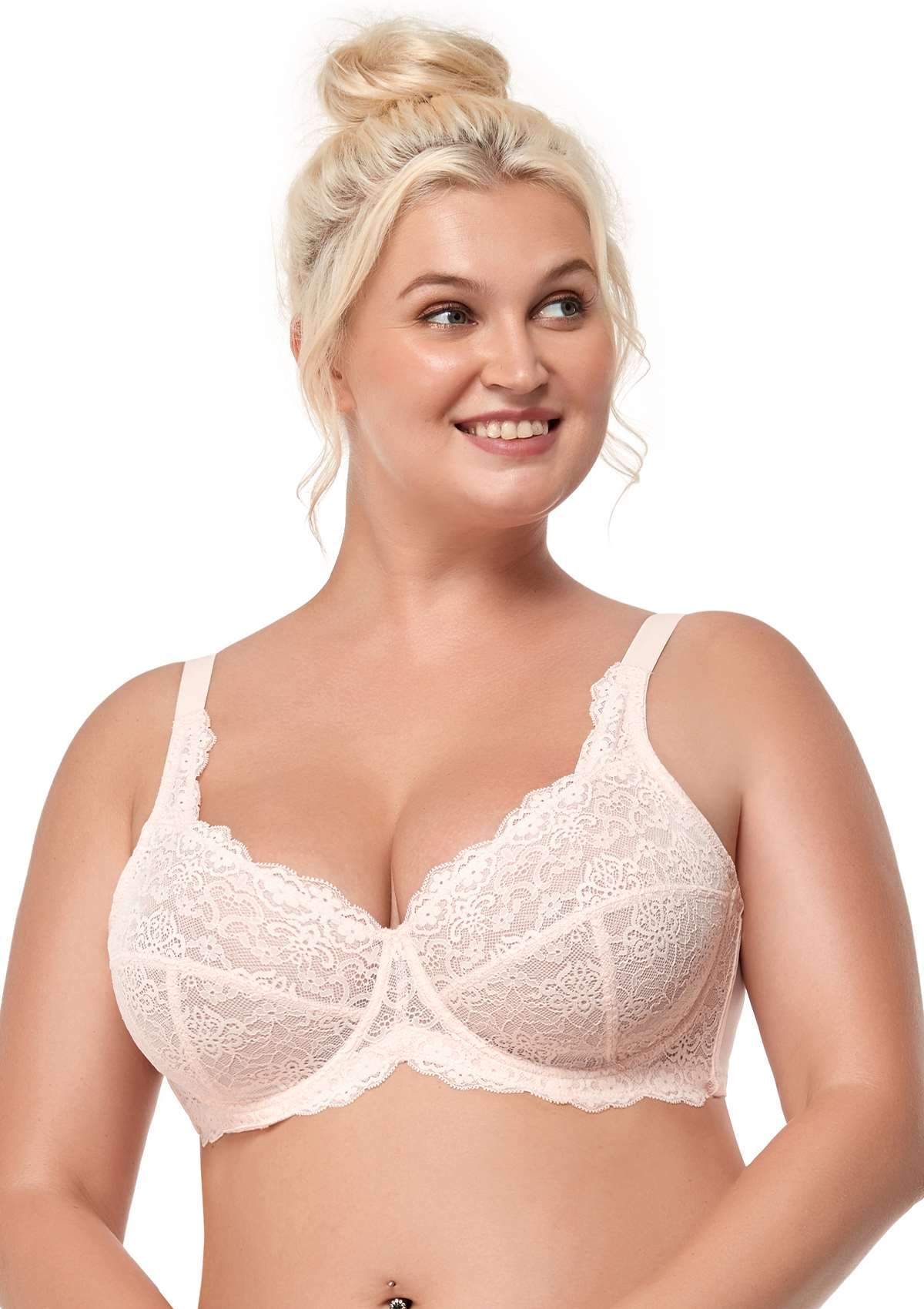 Forget Me Not All-Over Floral Lace Bra