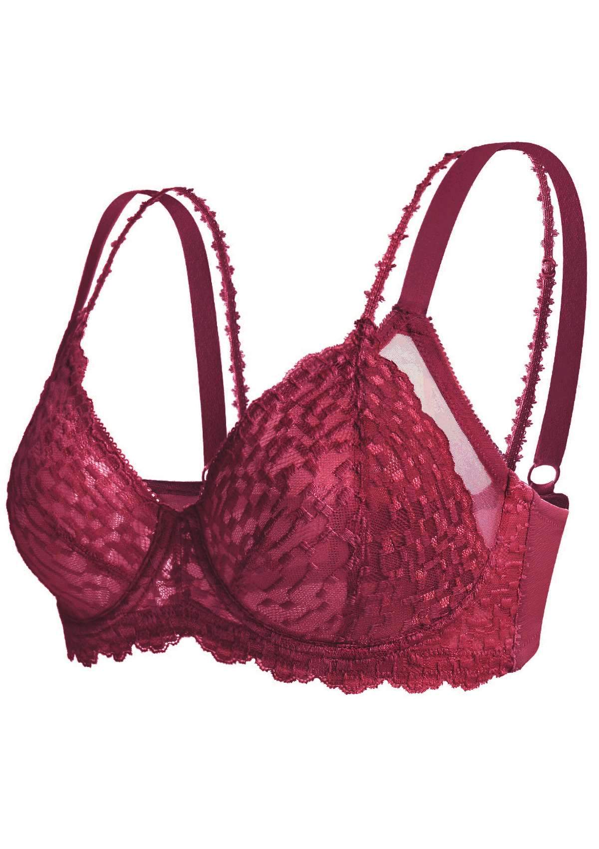 Overkill Double Straps Full Lace Bra