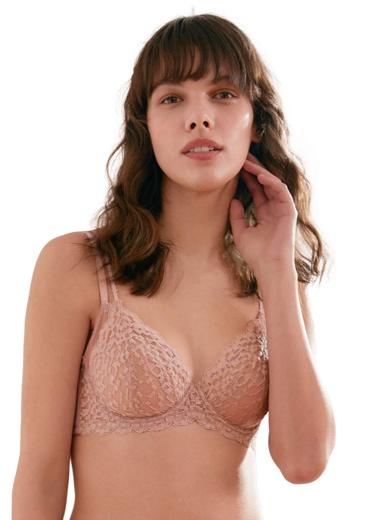 Overkill Double Straps Full Lace Bra