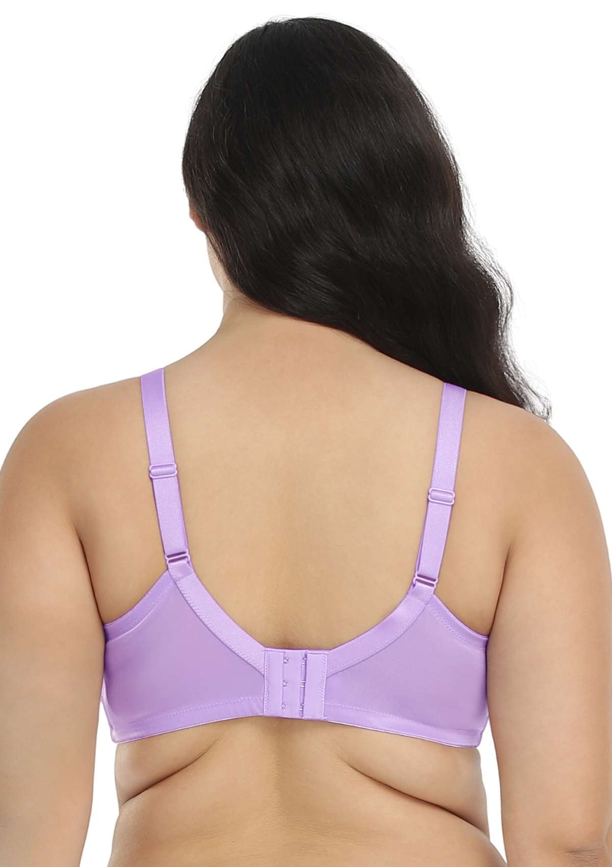 Pretty In Petals Purple Unlined Strappy Lace Underwire Bra