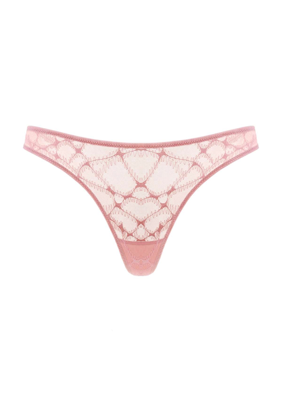 HSIA Soft Sexy Mesh Thong Underwear 3 Pack