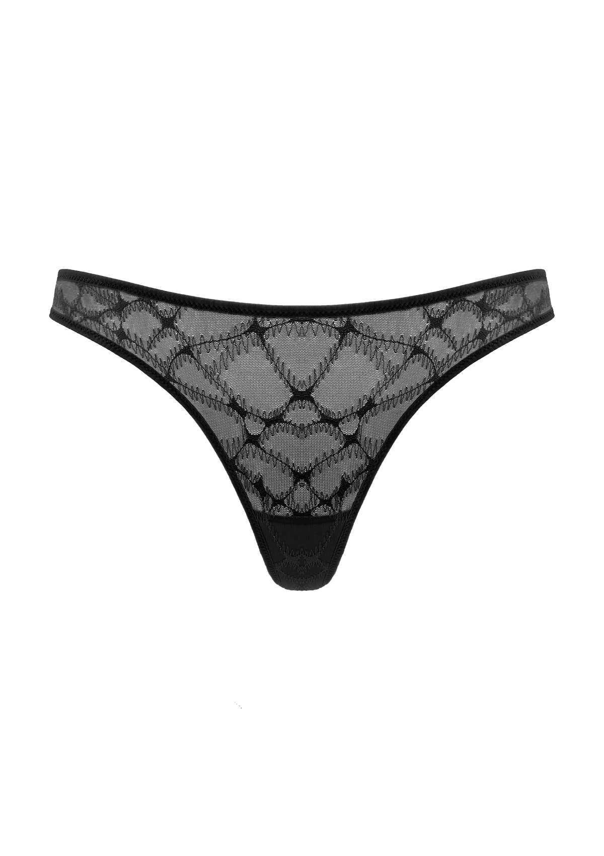 HSIA Soft Sexy Mesh Thong Underwear 3 Pack