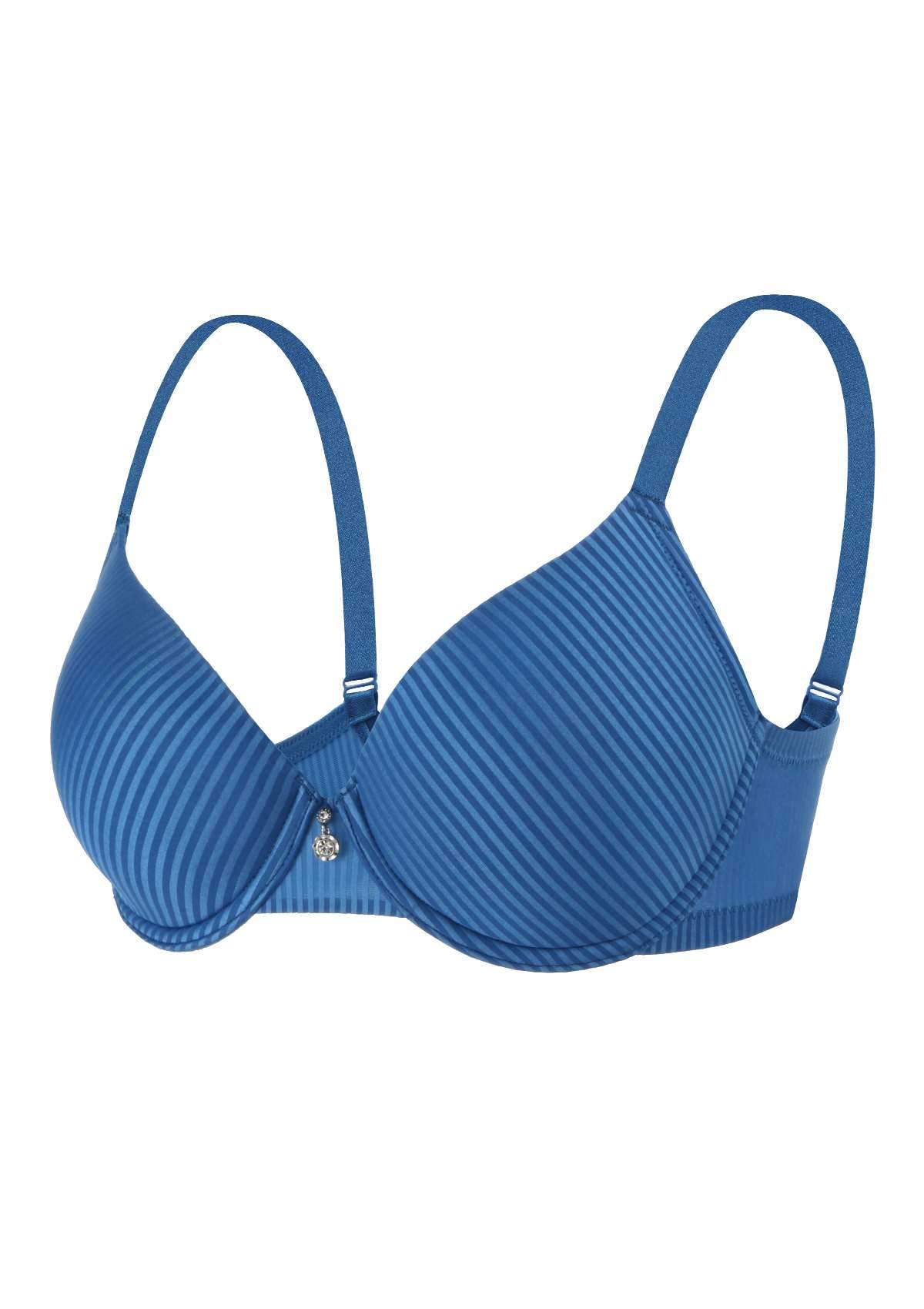 Josephine Striped Smooth Lightly Padded Bra