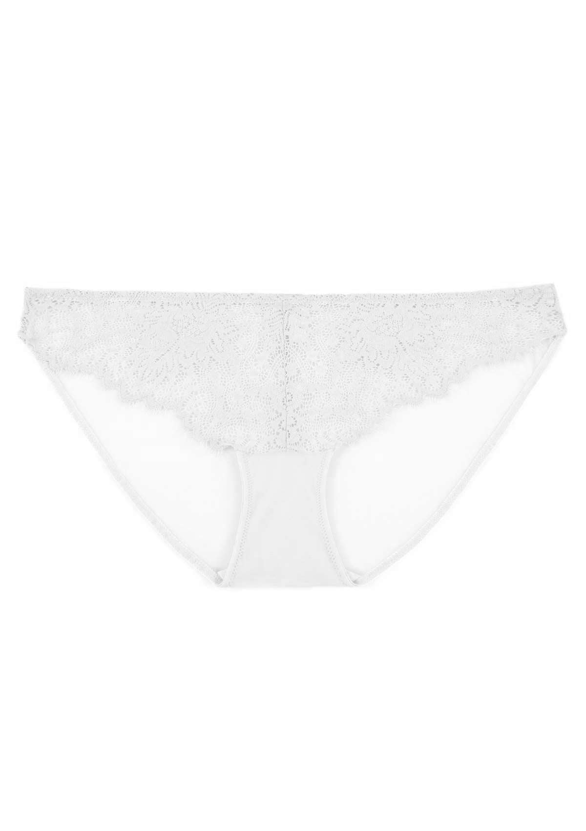 HSIA Sunflower Exquisite White Lace Bikini Underwear