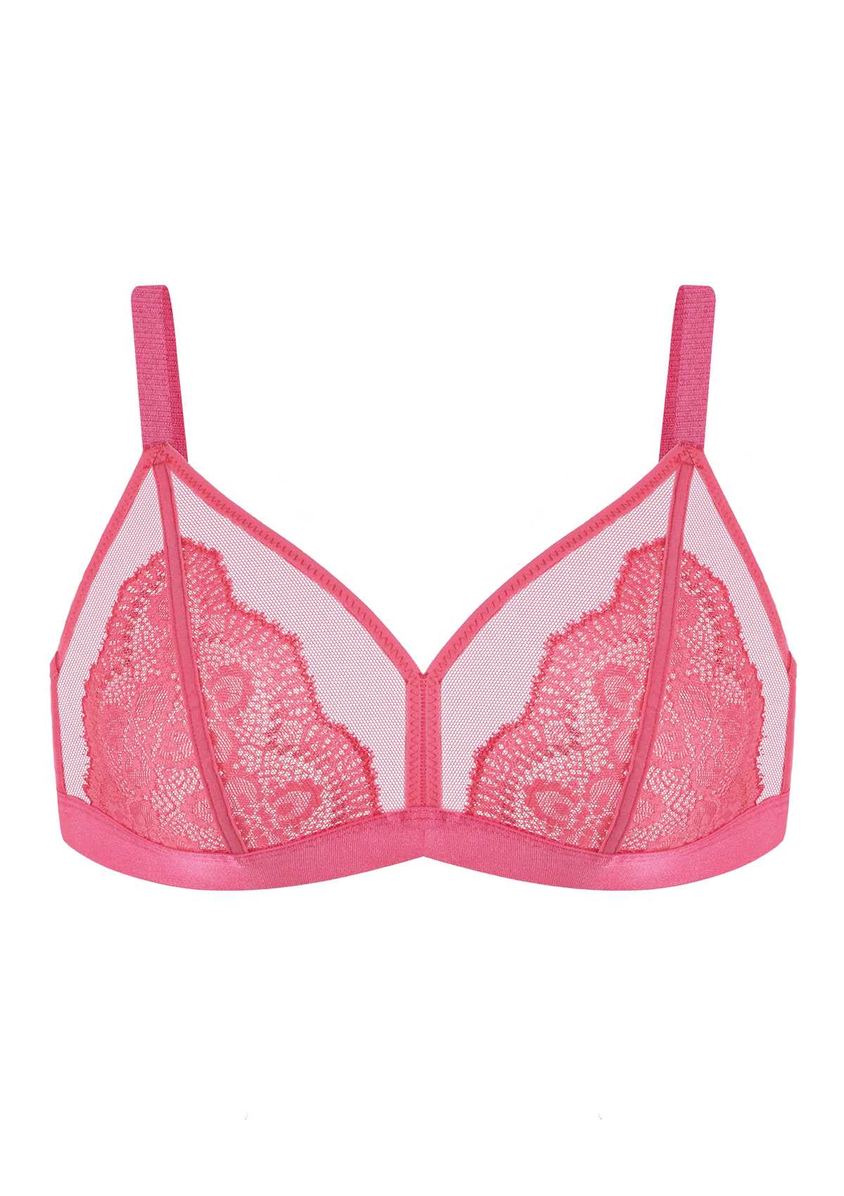 HSIA Wireless Lace Triangle Bra