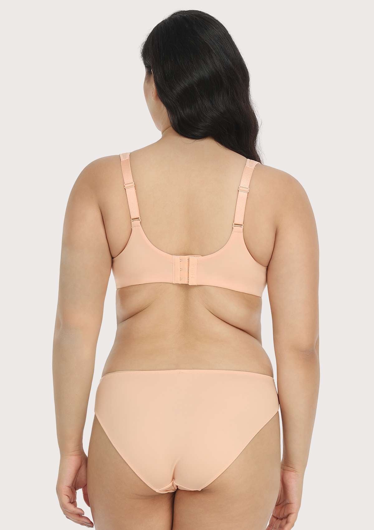 Patricia Smooth Classic Light Pink T-shirt Lightly Padded Minimizer Bra Set