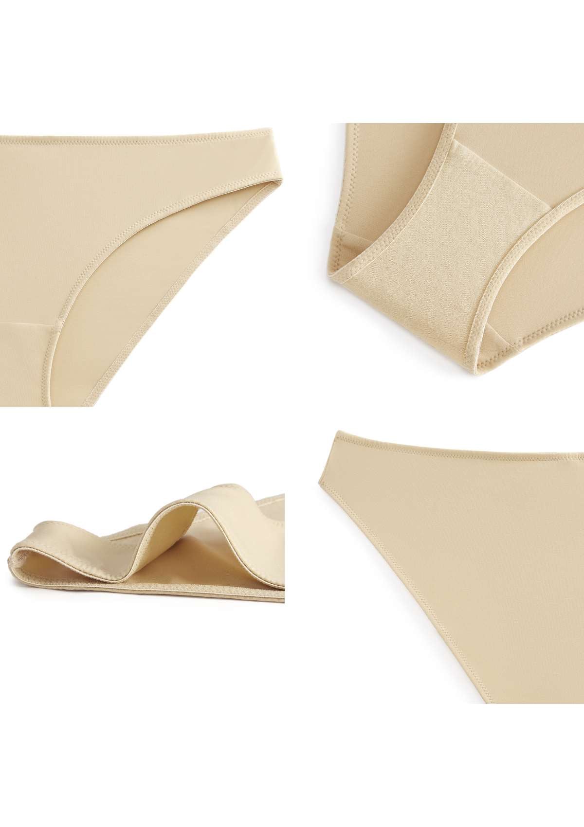 Patricia Smooth Classic Soft Beige Stretch Bikini Underwear