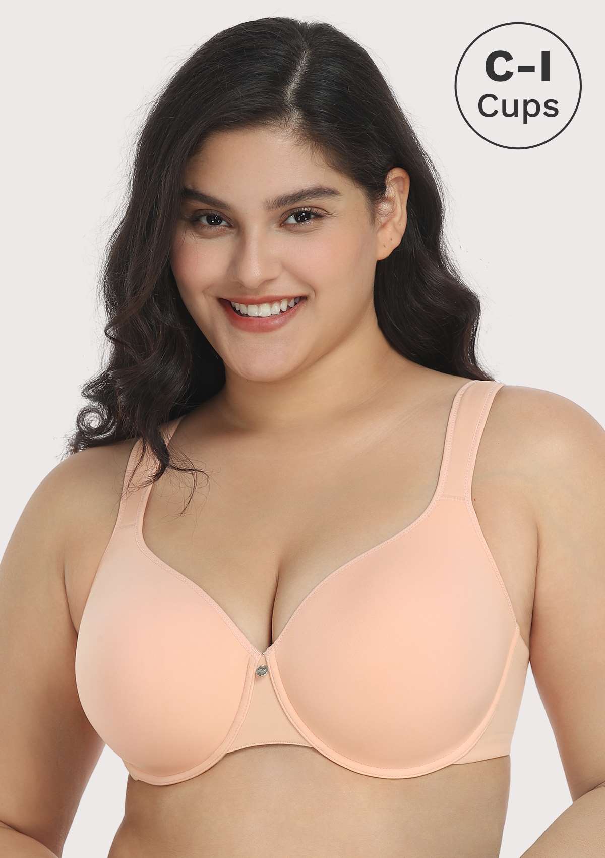 Patricia Smooth Classic T-shirt Lightly Padded Minimizer Bra